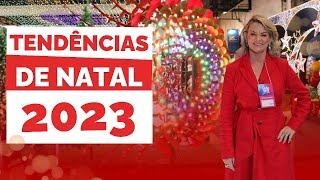 TENDÊNCIAS DE DECORAÇÕES DE NATAL 2023 [upl. by Nitsew]