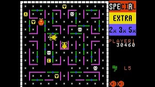 Lets Play Lady Bug on ColecoVision with Commentary Retro Video Games ColecoVision [upl. by Psyche]