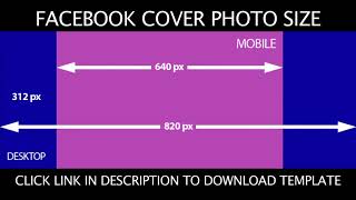 Facebook Cover Photo Size 2020 COMPLETE  Facebook Cover Photo Template [upl. by Conner]