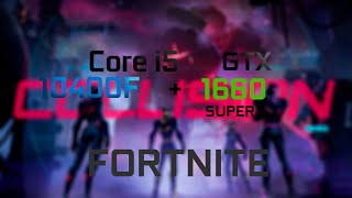 GTX 1660 Super  Core i5 10400F All Settings TEST IN FORTNITE 2022  Adred [upl. by Cliffes146]