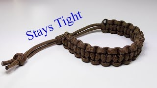 Finally A quotMad Max Stylequot Paracord Bracelet That Stays Tight [upl. by Laeno]