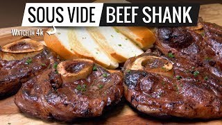 Sous Vide BEEF SHANK Perfection How to cook BEEF Shank [upl. by Malan]