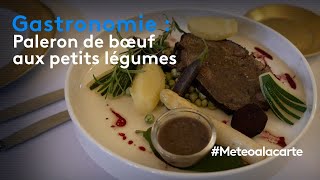 Gastronomie  paleron de bœuf aux petits légumes [upl. by Ahsuatan129]