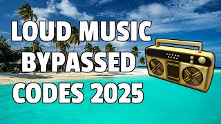 LOUD MUSIC BYPASSED Roblox Ids WORKING 2025 [upl. by Yramesor]