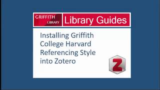 Harvard referencing with Zotero [upl. by Yehc]