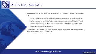 All about US Customs duties fees and taxes [upl. by Hashim]