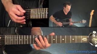 Square Hammer Guitar Lesson Solos  Ghost [upl. by Kiryt]