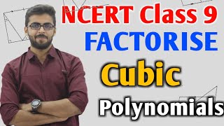 Factorise class 9 polynomials  Class 9 Maths Polynomials  NCERT Class 9 Polynomials exercise 24 [upl. by Aihsele]