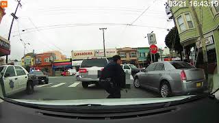 WARNING GRAPHIC SFPD dashcam video of officer shooting [upl. by Ardnasirk]