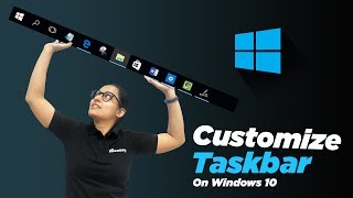 How To Customize Taskbar on Windows 10  Taskbar New Look In Windows 10 [upl. by Ahsina]