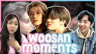 Couple Reacts To ATEEZ Woosan Moments I think About Too Much Part 2 Reaction [upl. by Notnad]