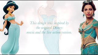 The Making Of  The Princess Jasmine Costume [upl. by Ahsinrat]