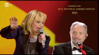 Rita Pavone amp Amedeo Minghi  1950 live audio [upl. by Icyak]