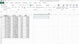 How to import XY Coordinates from Excel to AutoCAD [upl. by Uund]