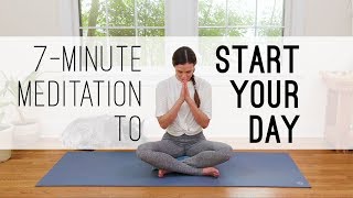 7Minute Meditation to Start Your Day [upl. by Kall632]