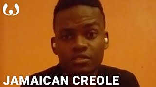 WIKITONGUES Tajaun speaking Jamaican Creole English  Jamaican quotPatoisquot [upl. by Warton]