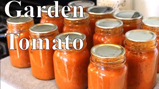 Canning Roasted Garden Tomato Soup With Lindas Pantry [upl. by Jennee]