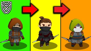 2D CHARACTER CUSTOMIZATION in Unity Tutorial [upl. by Aivekahs]