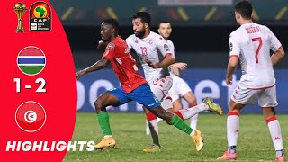 THE GAMBIA 12 TUNISIA  HIGHLIGHTS  AFCON QUALIFIERS 2025 [upl. by Liponis]