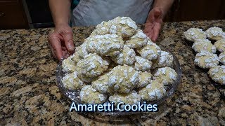 Italian Grandma Makes Amaretti Cookies [upl. by Ailat]