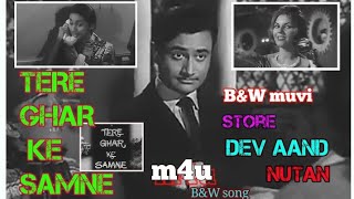 Tere Ghar Ke Samne black and white movie [upl. by Azar766]