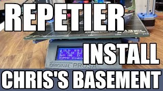 Repitier Firmware Install  How To  Chriss Basement [upl. by Niehaus]