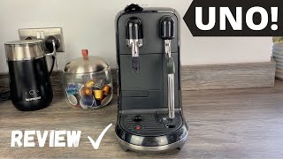 Nespresso Creatista Uno Review  Nespresso Machine Reviews  A2B Productions [upl. by Maurilla893]