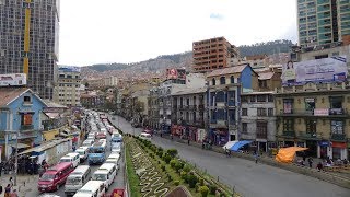 Walking in La Paz Bolivia [upl. by Esinad80]