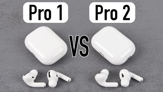 AirPods Pro 1 vs AirPods Pro 2  Vergleich  Lohnt sich ein Umstieg [upl. by Nelram]