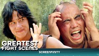 Drunken Master Fight Scenes  Jackie Chans Most Iconic Moments  Screenfinity [upl. by Nallek]