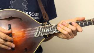 How To Tune The Mandolin  Mandolin Lesson [upl. by Tersina]