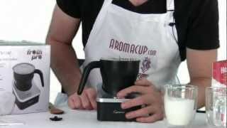 Review Capresso frothPRO Automatic Milk Frother [upl. by Jannel]