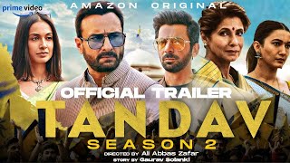 Tandav Official Trailer 51 Interesting facts  Saif Ali Khan  Kritika Kamra  Ali Abbas Zafar [upl. by Nelyahs]