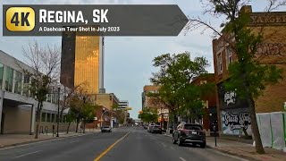 Regina SK Dashcam Tour 4K [upl. by Egwan737]