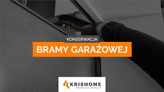 Konserwacja bramy garażowej [upl. by Aryam]