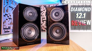 quotRIDICULOUSLY GOODquot VFM Wharfedale DIAMOND 121 HiFi Speakers REVIEW [upl. by Alleunamme448]