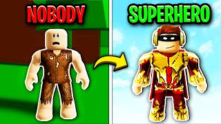 NOBODY To SUPERHERO In Roblox Brookhaven 😭🦸‍♂️ [upl. by Tnayrb523]