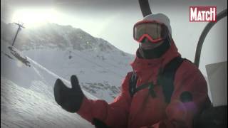 Candide Thovex côté détente à Vald’Isère [upl. by Ellerret]