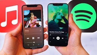 Apple Music vs Spotify 2021 [upl. by Eiramrebma]