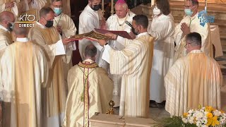 Messe dordination épiscopale de Mgr François Bustillo évêque dAjaccio [upl. by Aillimat]