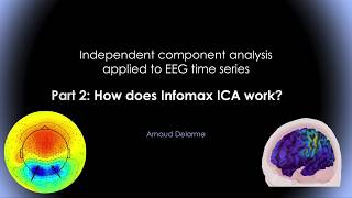 ICA applied to EEG part 2 How does Infomax ICA work [upl. by Enawd]