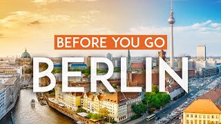 Things to know BEFORE you go to Berlin  Germany Travel Guide 4K [upl. by Venator]