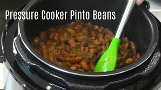 Pressure Cooker Pinto Beans  No Soak Quick Cook Beans  Cosori 2 Quart Electric Pressure Cooker [upl. by Aleel]