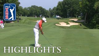 Francesco Molinari’s highlights  Round 1  John Deere 2018 [upl. by Sirak]