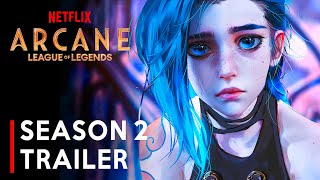 Arcane Season 2  SEASON 2 PROMO TRAILER  Netflix  arcane season 2 trailer [upl. by Nathanael]