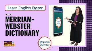 Learn English Faster with MerriamWebster Dictionary [upl. by Carolin]