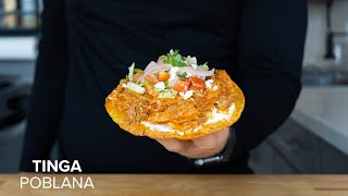 Tinga Poblana the spicy and smoky meat filling that makes great leftovers [upl. by Pliske860]