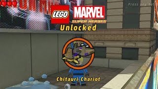 Lego MarvelUnlock Chitauri ChariotGameplay2nd Heimdall mission [upl. by Neile]