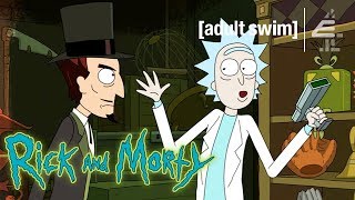 Rick Outsmarts the Devil  Rick and Morty [upl. by Eecyaj]