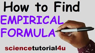 How to Calculate EMPIRICAL FORMULA Using 5 Simple Steps [upl. by Lowe158]